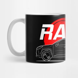 RAV4 SUV Minimalist Style Mug